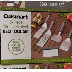 Cuisinart 5-piece Stainless Steel BBQ Tool Set